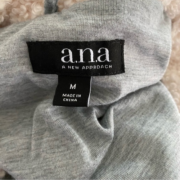 a.n.a coat Berber like in off white SZ M. NWOT - Picture 5 of 13